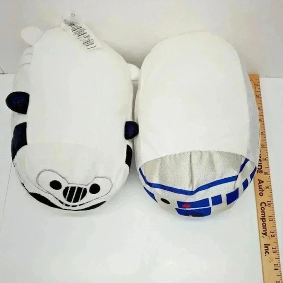 Disney Store Star Wars Large Tsum Tsum R2-D2 and Storm Trooper 6"x10" - Picture 3 of 6